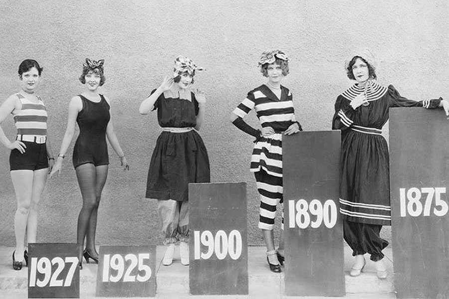 Óriás flanelszoknyáktól a bikiniig- a fürdőruha története
