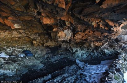 Ez az igazi vadkemping: barlangban nyílt szálloda - képek