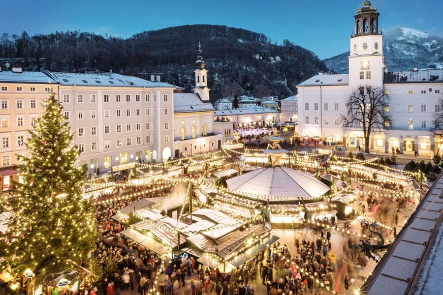 Adventi kirándulás és fürdőzés Ausztriában